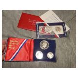 1976 Bicentennial SILVER Proof & Unc Sets