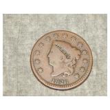 1826 LARGE Cent DECENT Coin