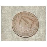 1828 LARGE Cent DECENT Coin
