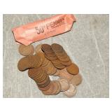 50 Indian Head Cents all 1907