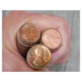 Rolls of 1960 D, 61 D, 65 P,  UNC!!! Lincoln Cents
