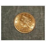 1903 O $10 Gold Eagle NICE