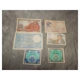 French Currency WWII Era