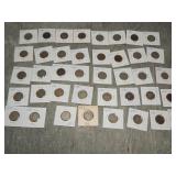 40 EARLY V Nickels all 1890's