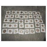 40 Washington SILVER Quarters 1954-57 some nice!!