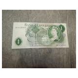 UNCirculated 1960-78 British One Pound Note