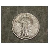 1917 p T1 Standing Liberty Quarter NICE !!