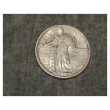 1917 D Standing Liberty Quarter Type 1 BETTER DATE