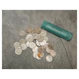 50 Roosevelt SILVER Dimes all 1955 P