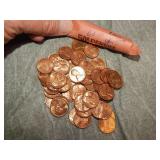 50 UNC ! 1960 P Lg Date Cents CRACKED HEAD var.