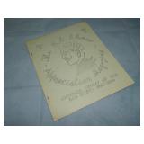 1952 V1 N1 The BOB SHAW APPRECIATION MAGAZINE