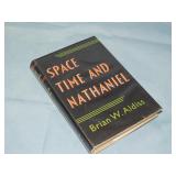 1957 Brian Aldiss SPACE TIME SIGNED 1st ed.