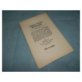 1935 V1N1 Science Fiction Bibliography