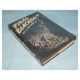 1940 L. Hubbard FINAL BLACKOUT 1st ed.