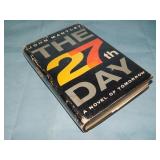 1956 John Mantley THE 27TH DAY 1st ed.