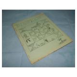 Frederich Burgess #1 DIAGRAM Sci Fi Fanzine