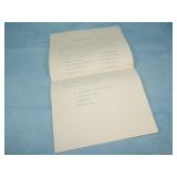 1952 Forerunner Bulletin - Announcement