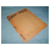 1946 April V1 N1 Gus Willmorth FANTASY ADVERTISER