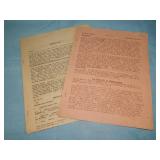 1944/'46 V1 N1/N4 FANTAST'S FOLLY Fanzines