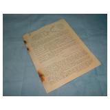 1942 Walt's Ramblings V1N1 (Chain Letter)