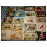 (20) Antique EASTER Postcards