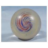 c. 1800 German Caged Divided Core Marble 2.059'