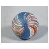 Antique Multi-Color INDIAN Blue Base Marble 0.782'