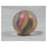 c 1880' German Tri-level Swirl Marble 1.593'