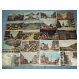 (20) Antique STREET VIEW ETC. Postcards