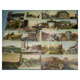(20) Antique STREET VIEW ETC. Postcards