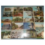 (20) Various Antique California Postcards
