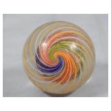 Antique 1800's CAGED Divided Core Marble 2.079'