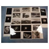 (20) Early LICK OBSERVATORY/SPACE RPPC Postcards