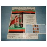 Vintage SAKS FIFTH AVENUE Sale Poster + Order Form