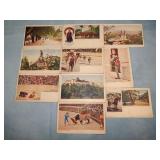 (10) Pre 1907 MEXICO Postcards