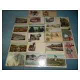 (20) c. 1904-09 ASSORTED Postcards