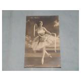 c. 1910 ANNA PAVLOVA BALLERINA RPPC