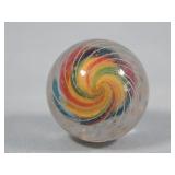 Antique German Caged Solid Core Marble 0.766'