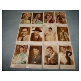 (12) c. 1920's PHOTO MOVIE STAR Postcards