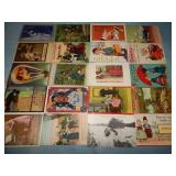 (20) Antique ROMANCE Postcards