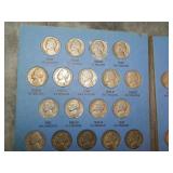 Book of Jefferson Nickels Complete w/ SILVERS