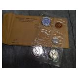 1957 Proof Set lacking the Half Dollar