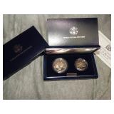 1994 World Cup SILVER Dollar & Clad Half