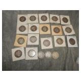 20 Barber SiLVER Half Dollars