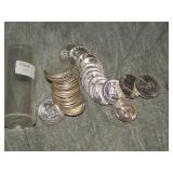 27 UNC 1962 SILVER Quarters