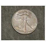 1929 D Walking Liberty Half  Dollar VF/XF NICE !!