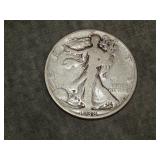 1938 D Walking Liberty Half BETTER DATE