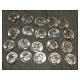 20 1957 P UNCIRCULATED Washington Quarters SILVER