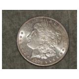 1879 S Morgan SILVER Dollar UNC to me U Grade