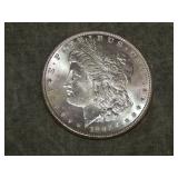 1882 P Morgan SILVER Dollar UNC to me U Grade